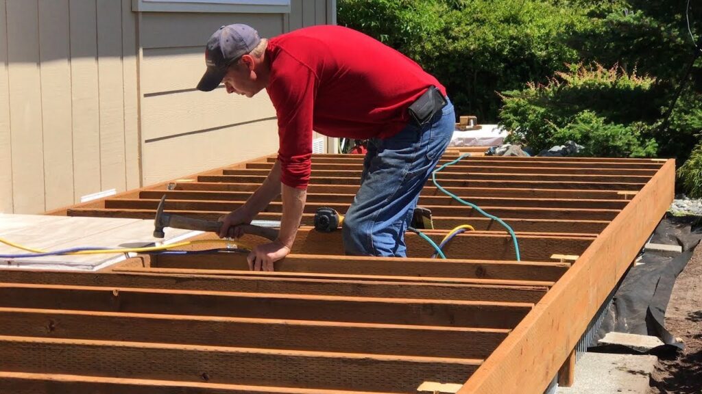 Decking installation process in London