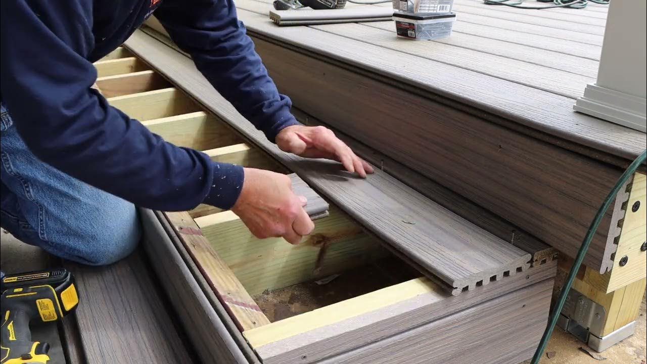 Wooden decking installation in London